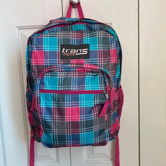 Trans By Jansport Backpack Light Blue | eBay Trans by Jansport main image 1